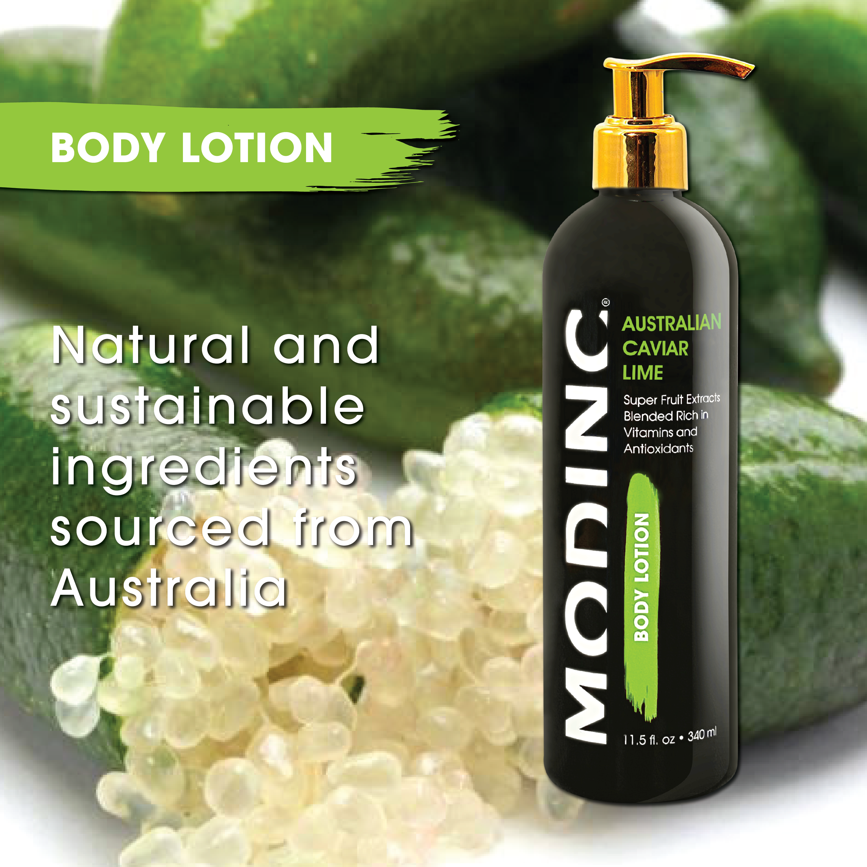 Australian Caviar Lime Body Lotion