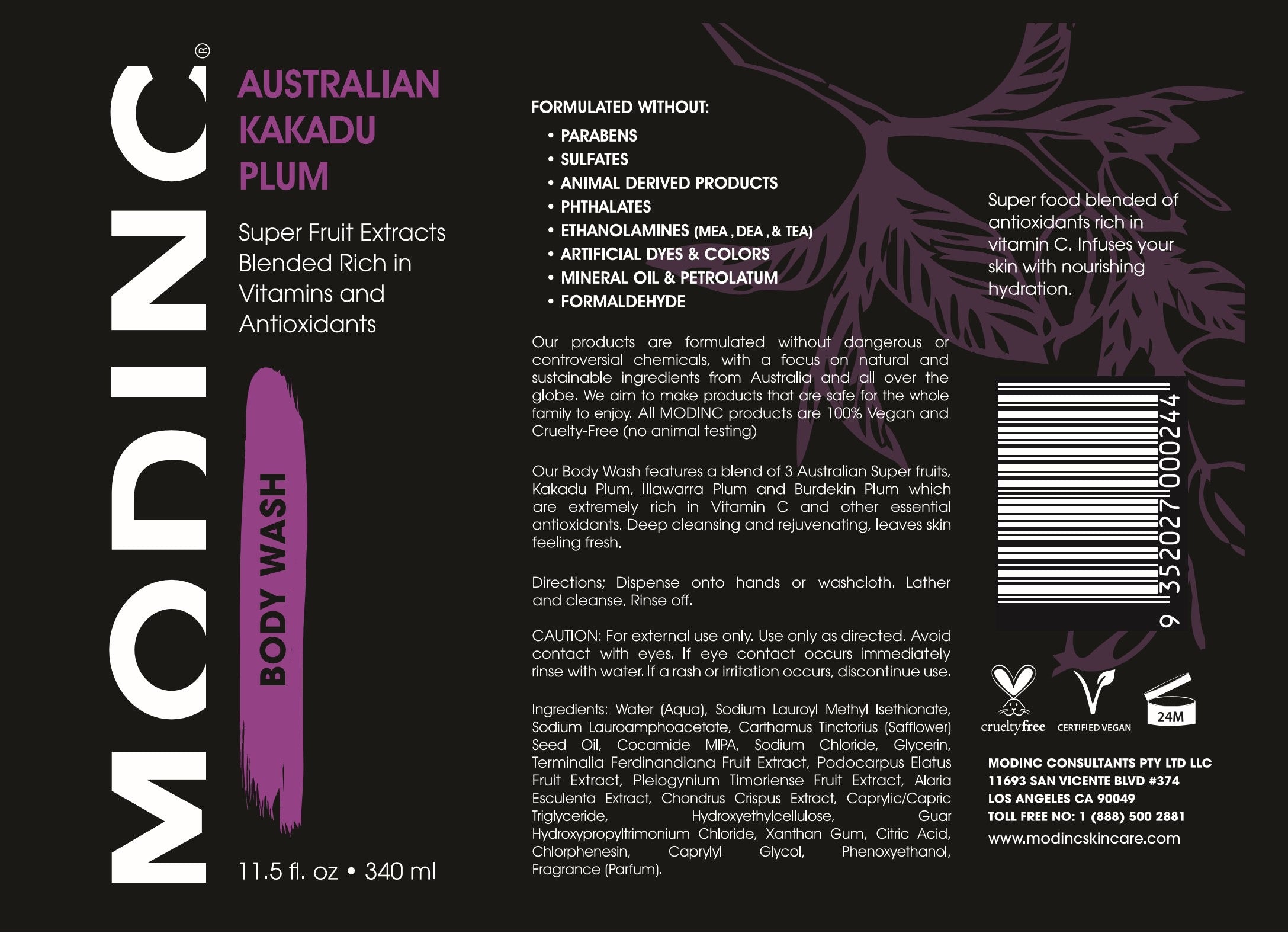 Australian Kakadu Plum Body Wash