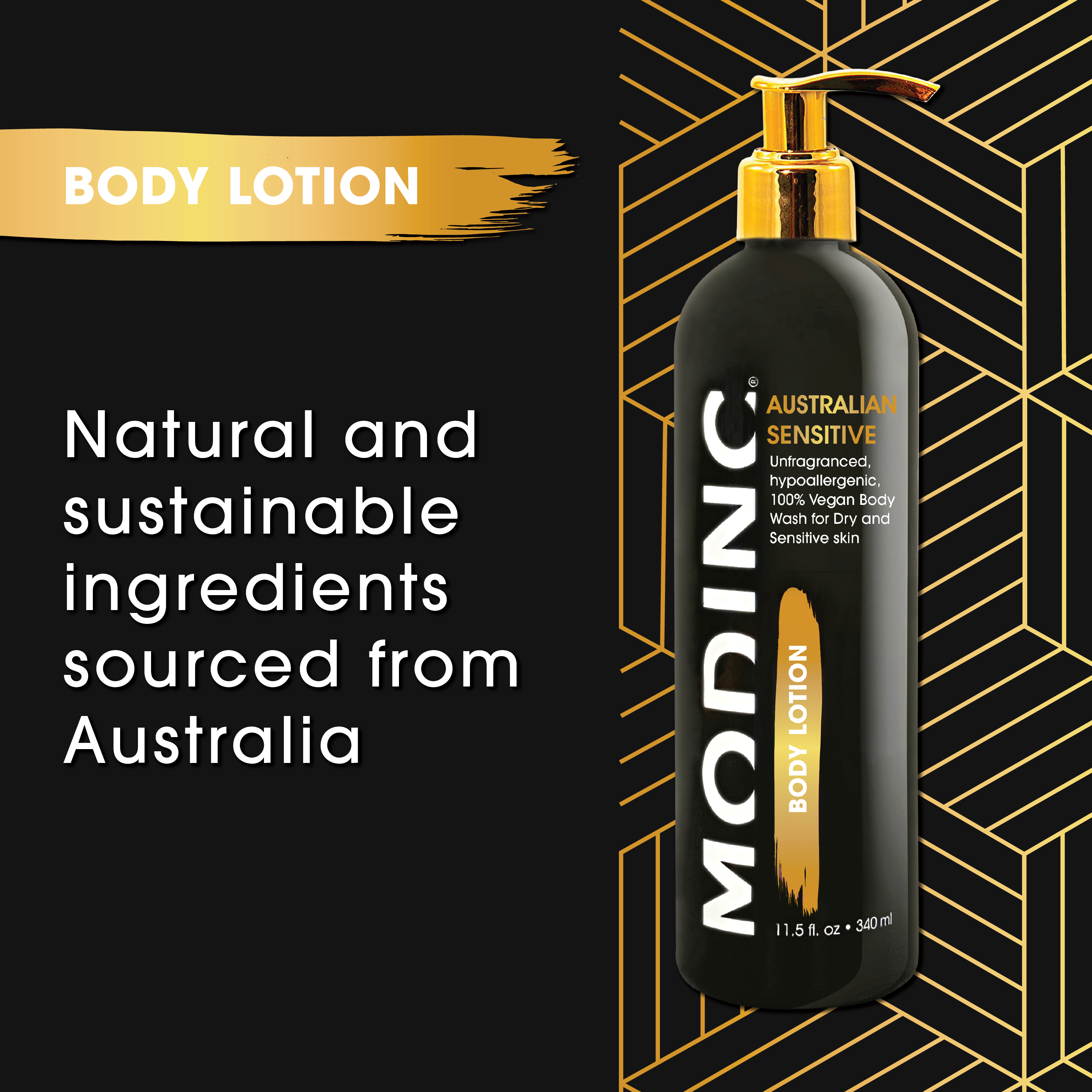 Australian Sensitive Body Lotion