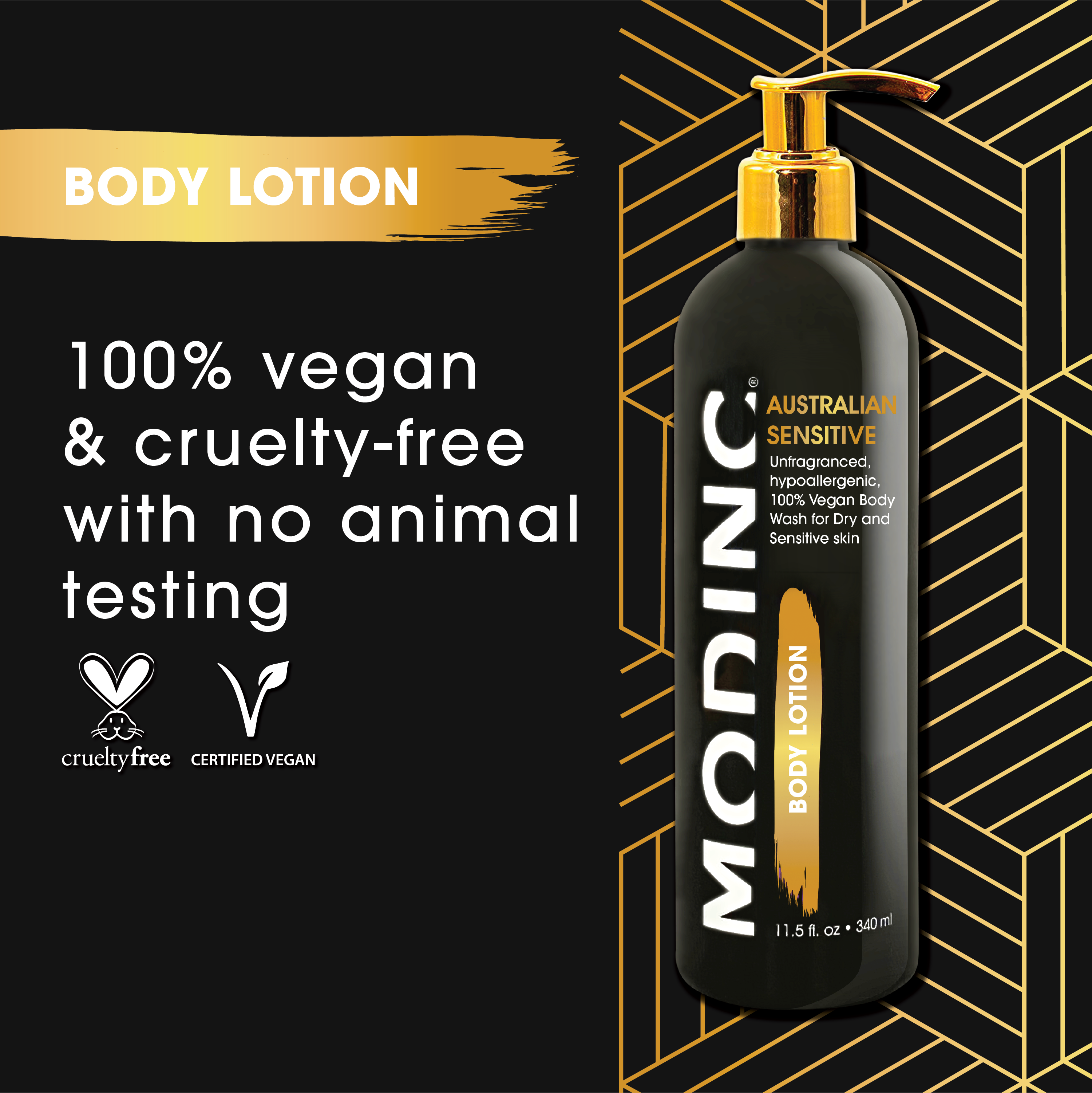 Australian Sensitive Body Lotion