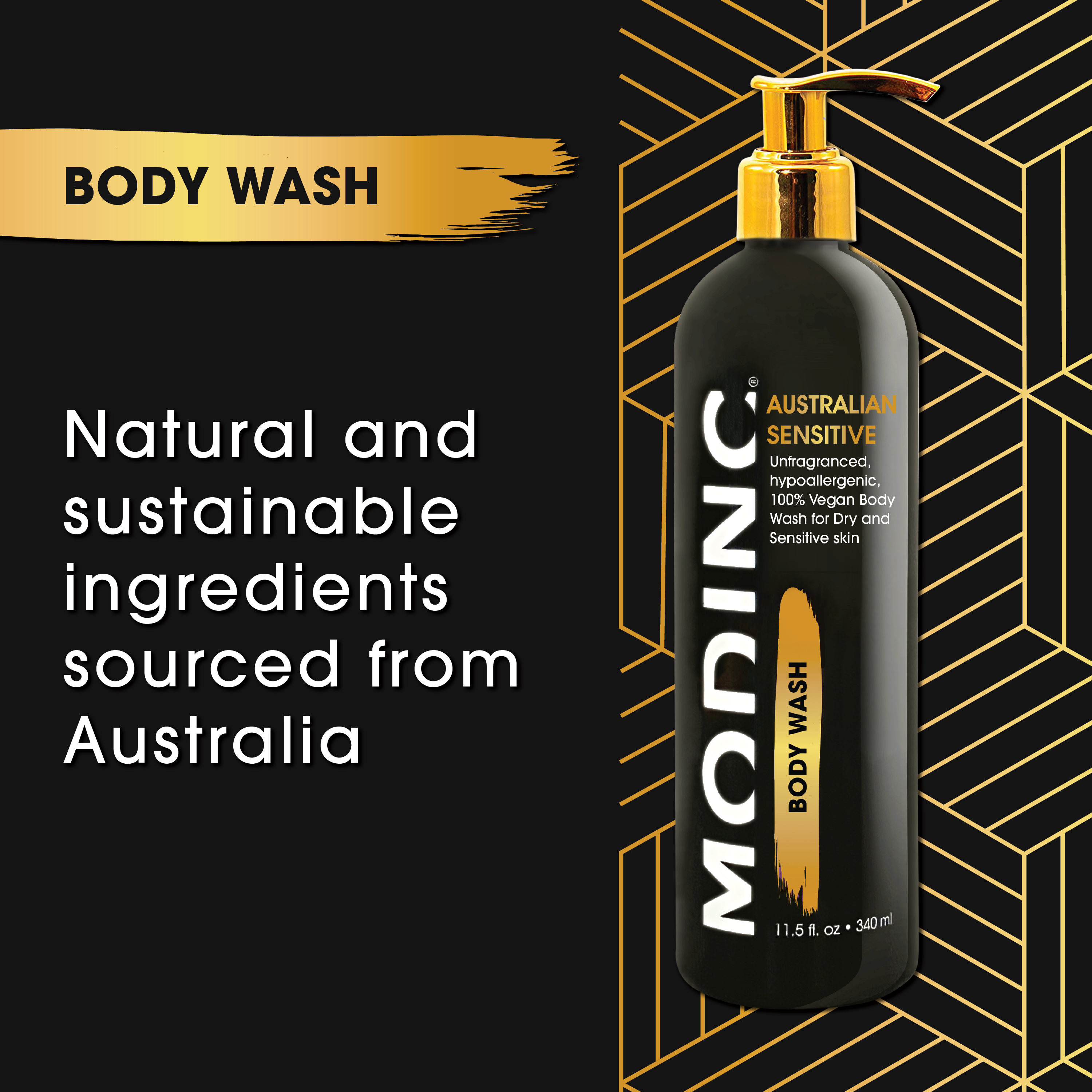 Australian Sensitive Body Wash