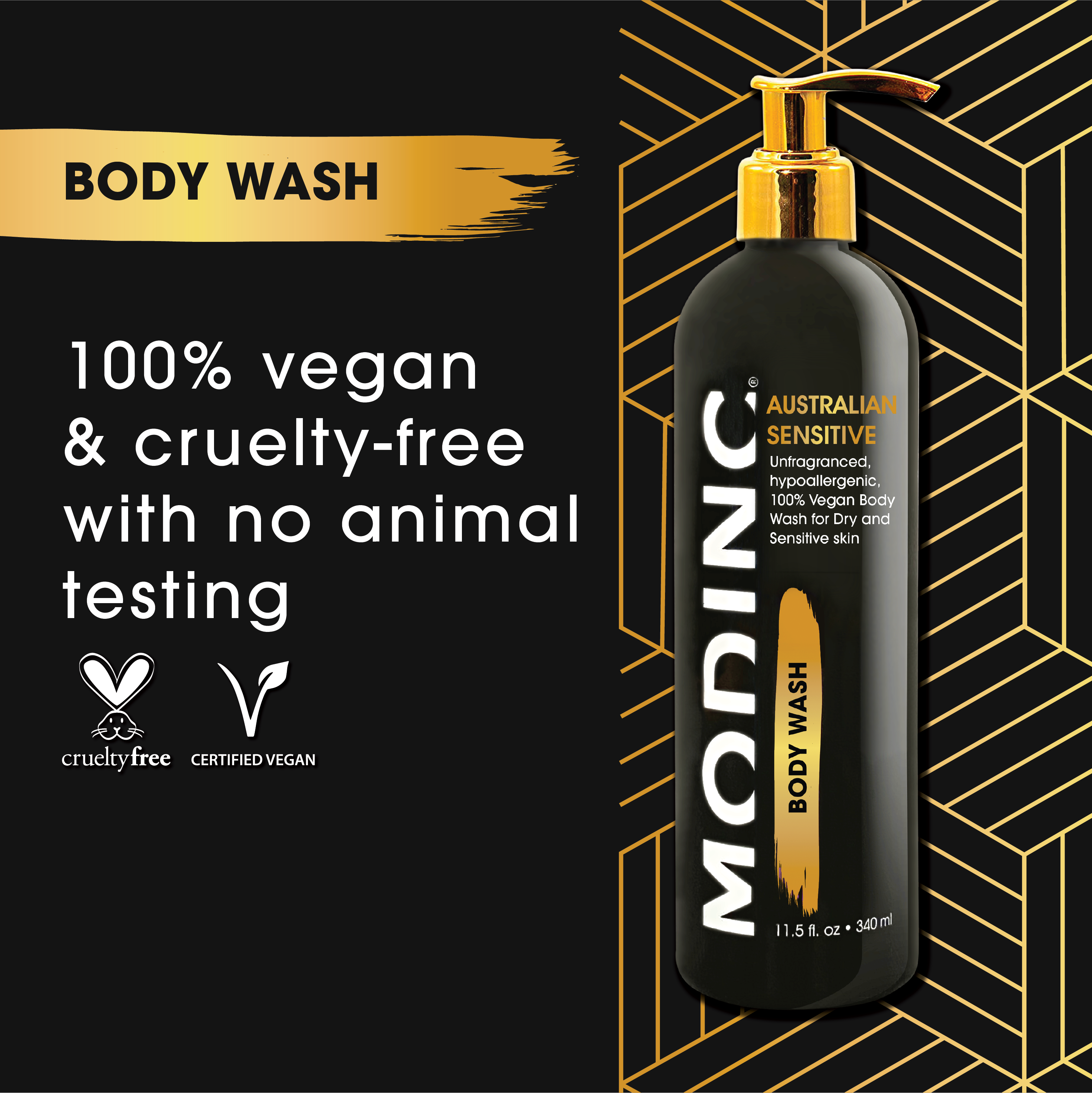 Australian Sensitive Body Wash